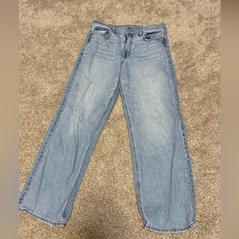 American Eagle Outfitters High Waisted Strigid Stovepipe Jeans size 8